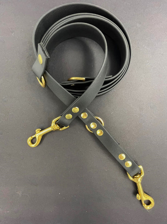 Laisse multi position Rose Passion