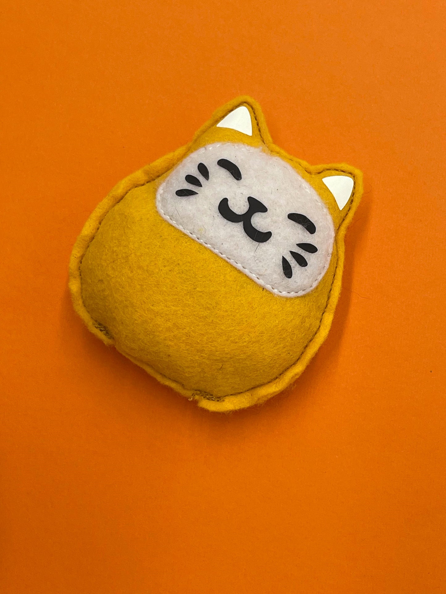 Daruma neko orange