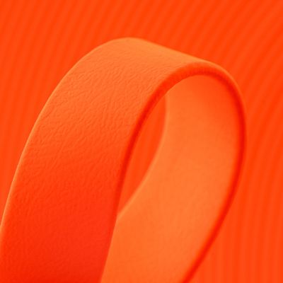 Collier biothane pour chien Orange