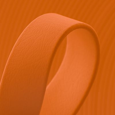 Laisse en biothane Orange brulé