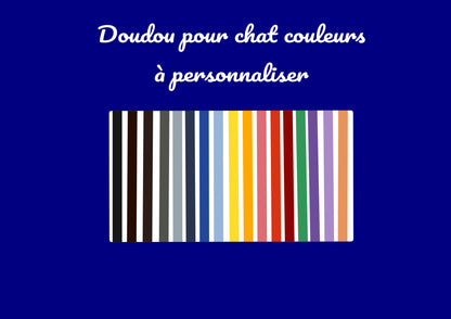 Doudou Valérianne Couleurs