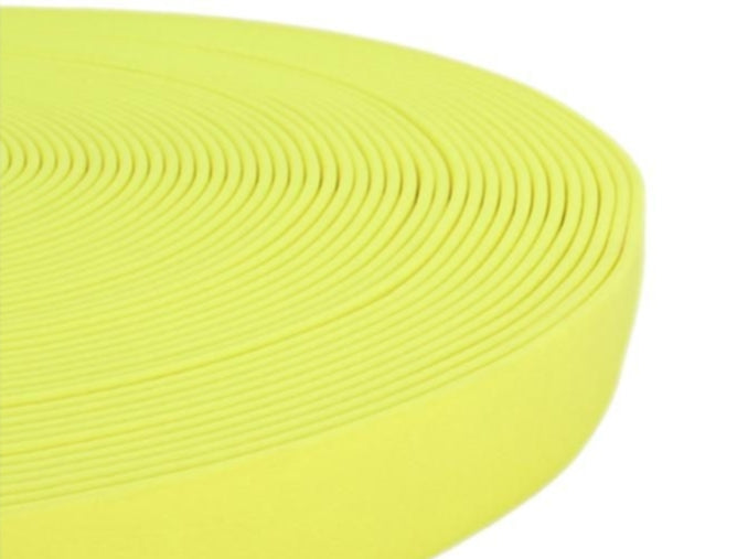 Longe en TPU pour chien Jaune Fluo