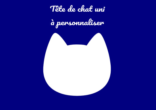 Tête de chat uni